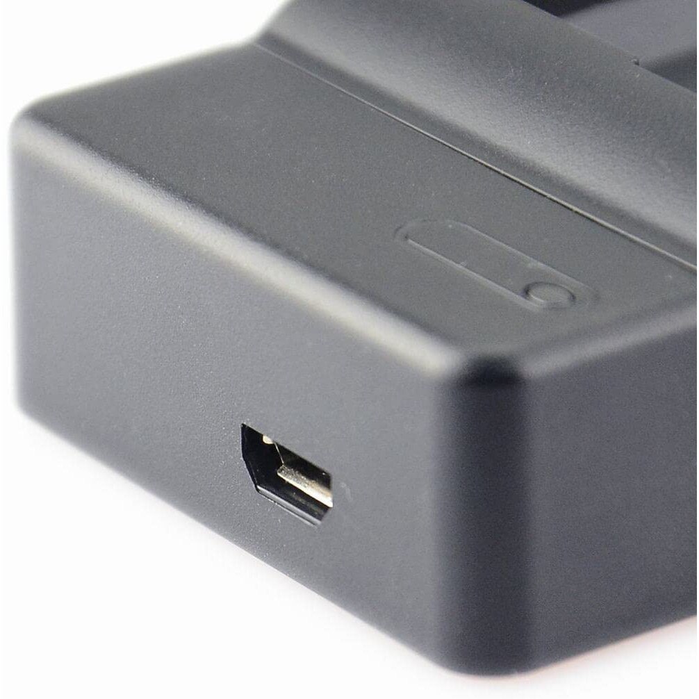DSTE 2PCS NP-FM55H NP-FM50 Batterie Ladegerät Compatible für Sony NP