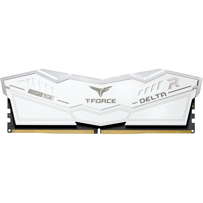 Memorie Team T-Force Delta, RGB White, DDR5, 32GB, 6400MHz, CL40