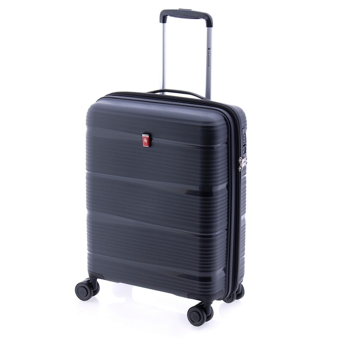 Troler Cabina, Extensibil, Polipropilena, Gladiator, Bionic, MG 0810 - 55 cm, Negru