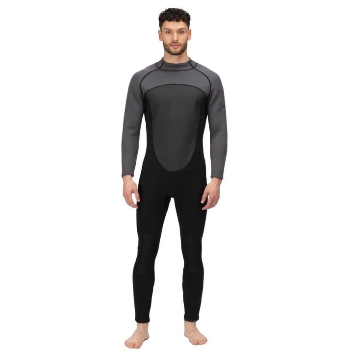Неопренов костюм за мъже Regatta Grippy Wetsuit, Сив, S-M