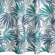 Perdea decorativa cu inele metalice Elina 140x250 Eurofirany Alb/Turcoaz