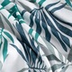 Perdea decorativa cu inele metalice Elina 140x250 Eurofirany Alb/Turcoaz