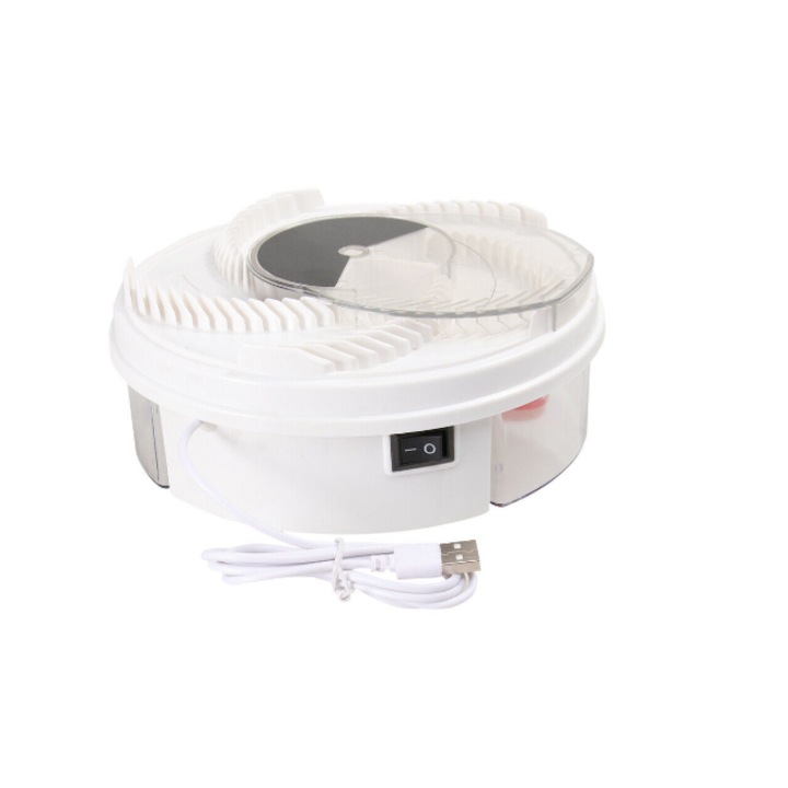 Електрически уред против насекоми, USB кабел, Безвреден, 18x18x7 см, Бял