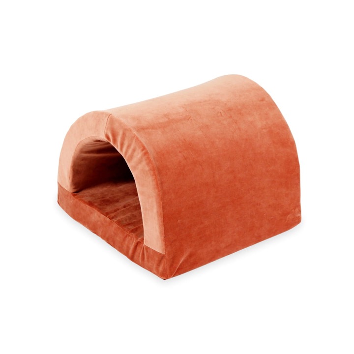 Podest pentru loc de joaca din spuma, mimii, Velvet Soft Canyon Clay, 45x40x30 cm