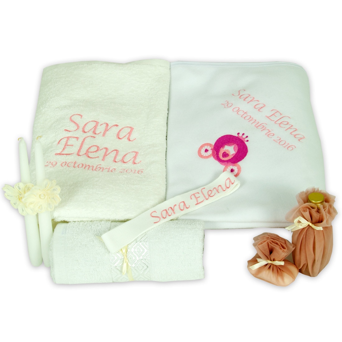 Trusou botez Sara, personalizarea inclusa, Couture Bebe