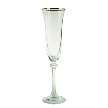 Set 6 Pahare Cristal Bohemia Sampanie  Set 6 Pahare Cristal Bohemia Sampanie
