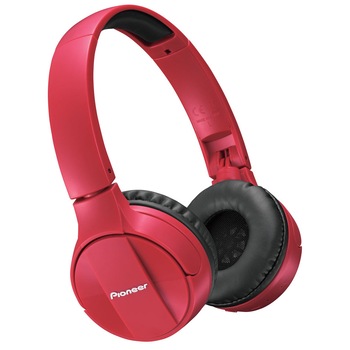 Casti audio Bluetooth, Pioneer, SE-MJ553BT-R, Rosu Casti audio Bluetooth, Pioneer, SE-MJ553BT-R, Rosu