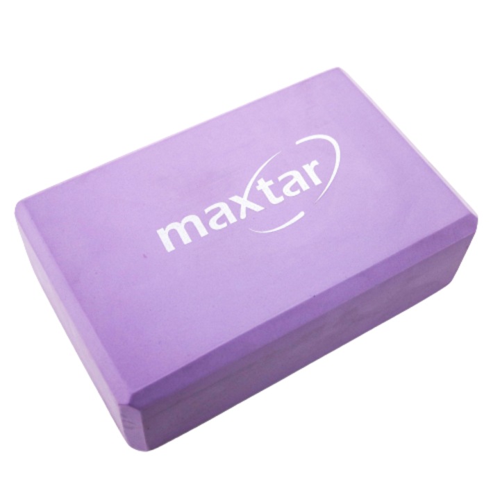 Йога тухла, MAXTAR, лилава