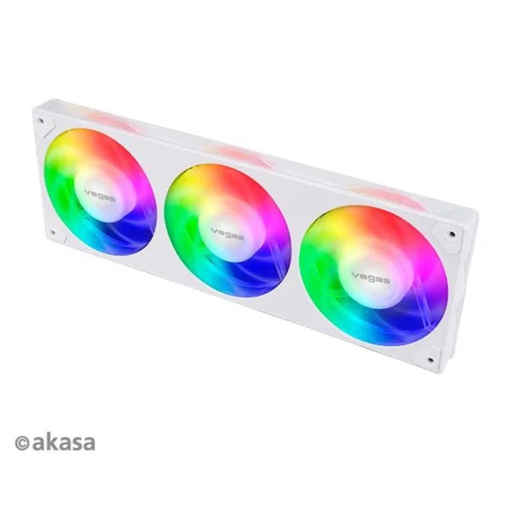 Akasa Vegas A36 hűtő ventilátor panel 12cm fehér (AK-FN113-WH)