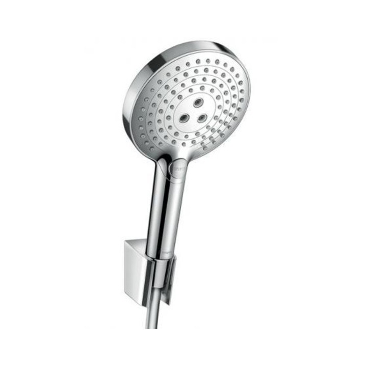 Set suport dus Raindance Select S 120 3jet cu furtun de dus 125 cm 26701000 Hansgrohe