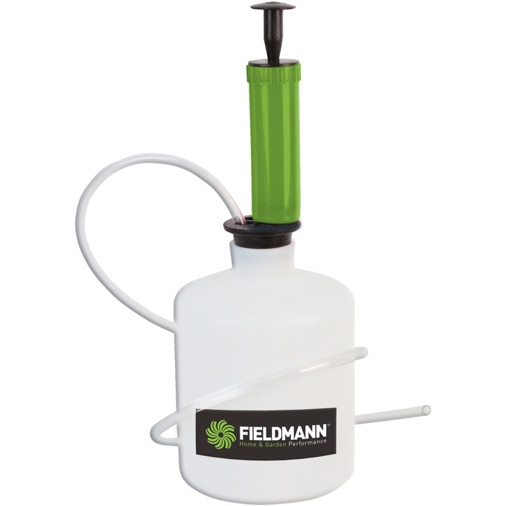 Fieldmann FZR 9050 olaj/folyadék szivattyú/elszívó, 1,6 l-es tartály, 2 tömlőt tartalmaz