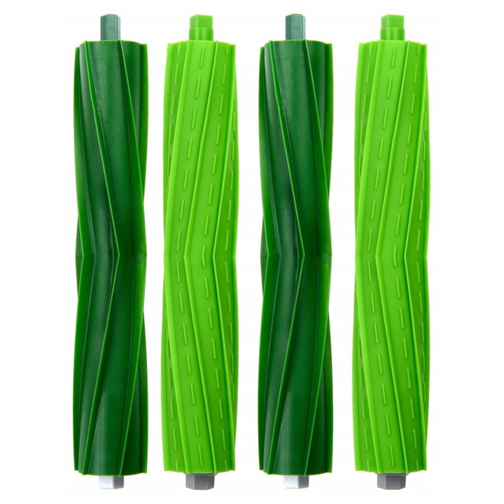 Set 4 Role de cauciuc pentru iRobot Roomba seria I / E / J i3 i3 + i4 + i7 i7 + e5 e6 j7 j7 +