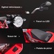 Motocicleta electrica, Homcom, Polipropilena/Metal, 20 W, 18-36 luni, 72x57x56 cm, Negru/Rosu
