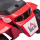 Motocicleta electrica, Homcom, Polipropilena/Metal, 20 W, 18-36 luni, 72x57x56 cm, Negru/Rosu