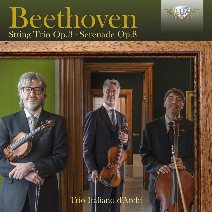 Beethoven - String Trio Op.3, Serenade Op.8 / Trio Italiano d'Archi CD
