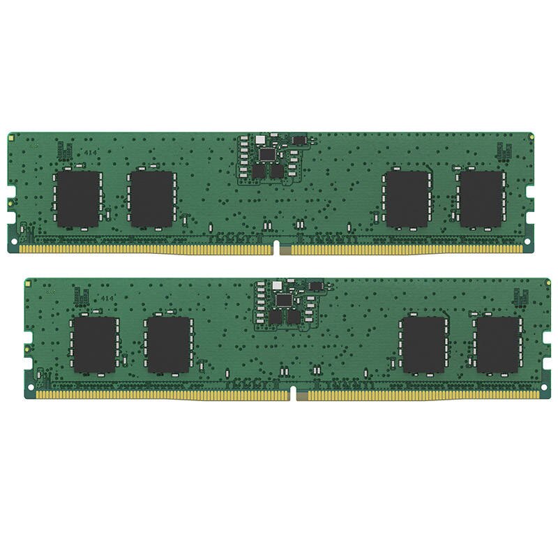 Kingston 8GB（×2、計16GB） DDR5-4800 Memorie Kingston ValueRAM 16GB (2x8GB) DDR5 4800MHz CL40 Dual