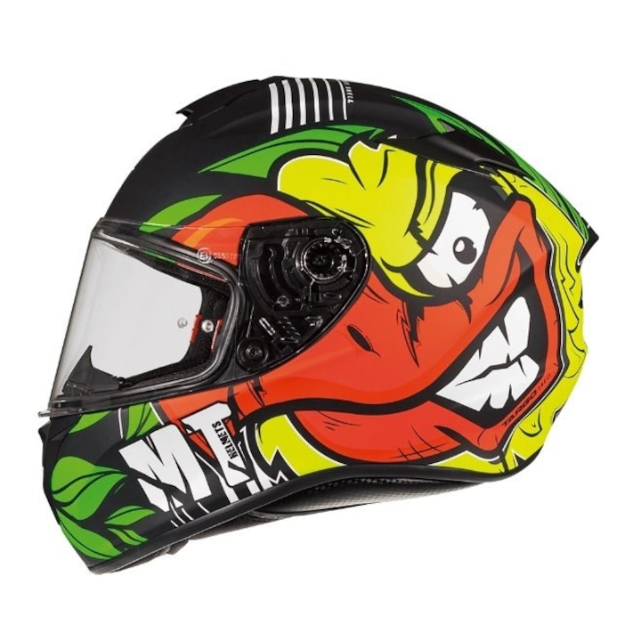 Цяла каска за мотоциклет MT Helmets Targo Truck A2 matte yellow