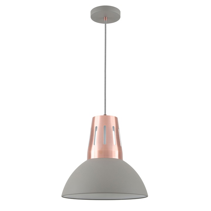 Pendul Artemia Gtv Decor, Gri, 1xE27, exclus