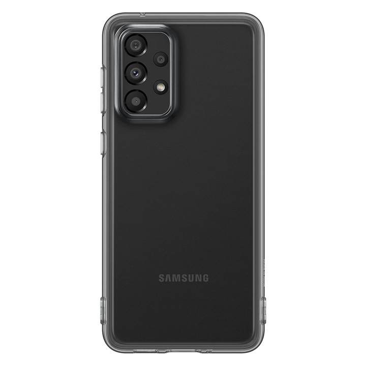 Кейс за Samsung Galaxy A33 5G soft clear cover черен