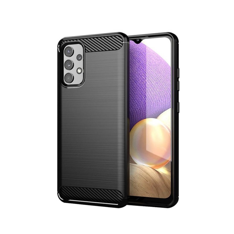 Husa Spate Upzz Carbon Pro, Compatibil Cu Samsung Galaxy A13 4g, Negru