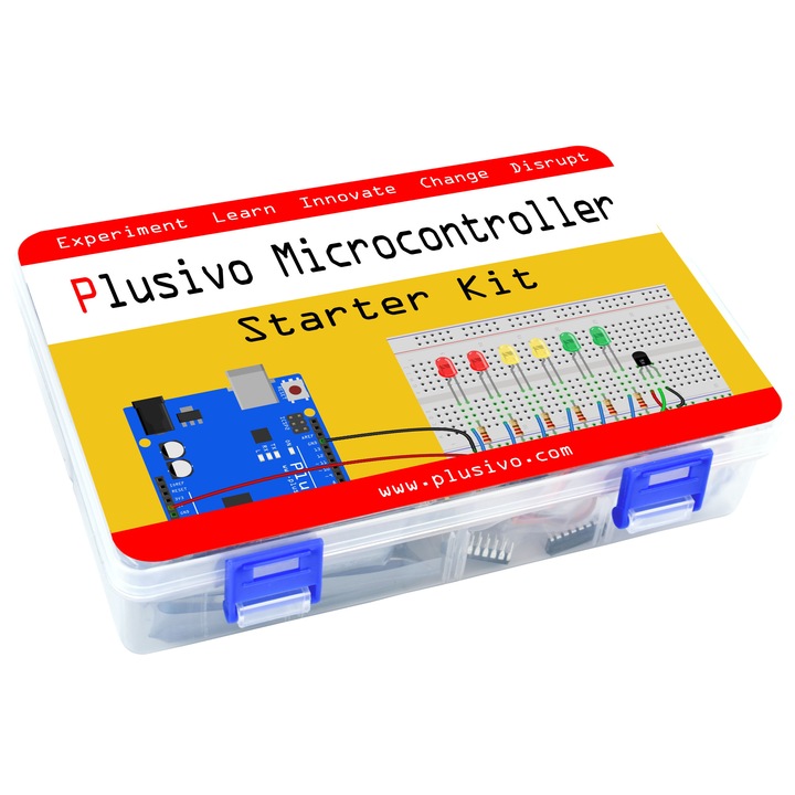 Kit Plusivo Microcontroller Starter Programabil in Arduino IDE