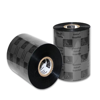 Ribon Zebra 2300 110mm x 450m, negru, OUT Ribon Zebra 2300 110mm x 450m, negru, OUT