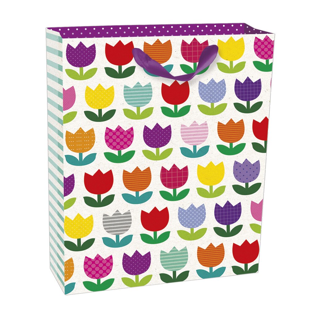 Punga mare pentru cadouri - Tulips