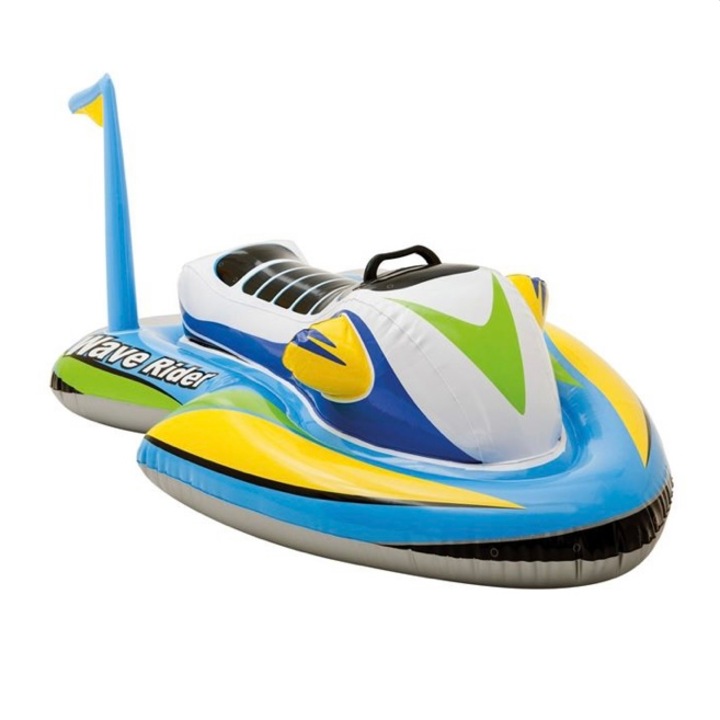 Felfújható jetski gyerekeknek, Intex, tarka, 1,17x0,77 m