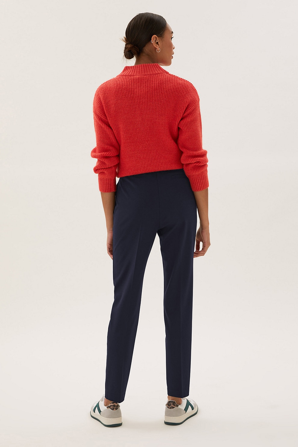 Marks & Spencer STRAIGHT LEG - Pantaloni - Black/nero - Foto 2