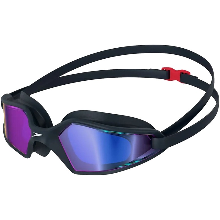 Очила за плуване Speedo Hydropulse, За възрастни, Navy/Oxid Grey/Phoenix Red/Gold