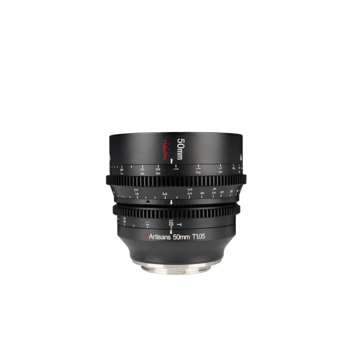 Obiectiv manual 7Artisans 50mm T1.05 Cine pentru FujiFilm FX-mount