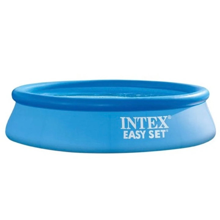 Надуваем басейн Intex, С филтър, Син, 244 х 61 см