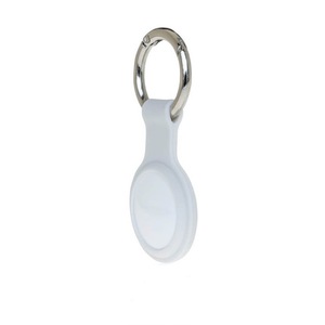 Breloc din silicon pentru Apple AirTag, Torrii AirTag BonJelly, alb