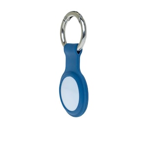 Breloc din silicon pentru Apple AirTag, Torrii AirTag BonJelly, albastru