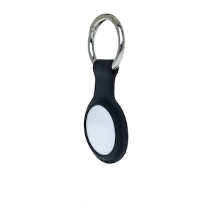 Breloc din silicon pentru Apple AirTag, Torrii AirTag BonJelly, negru