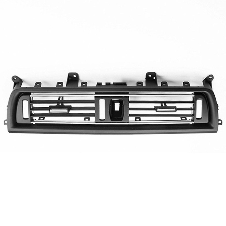 Grila Aer Ventilatie Centrala Bord Full Crom Compatibila BMW Seria 5 F10 F11