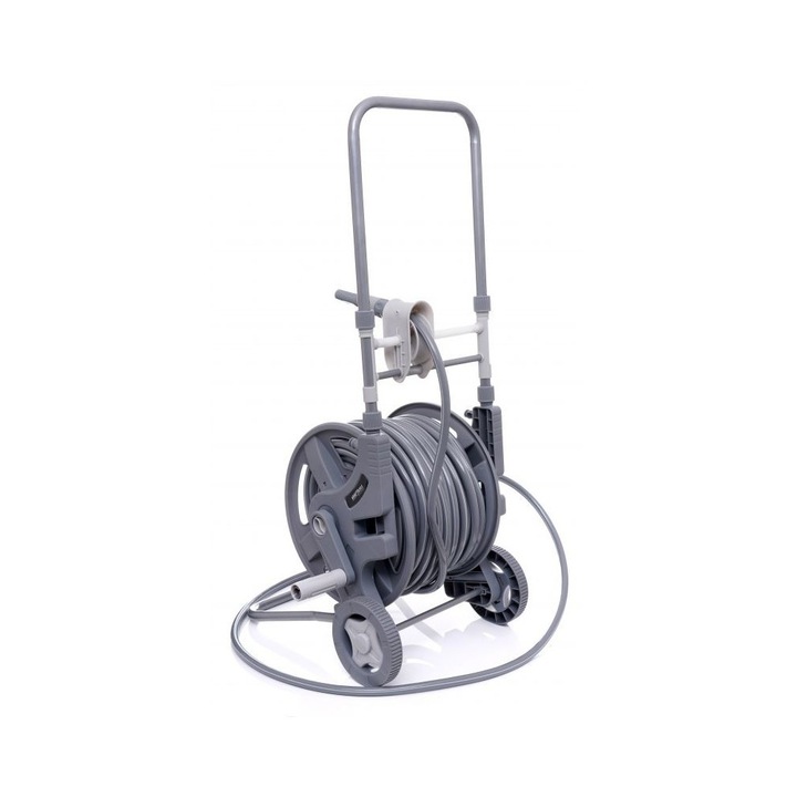 Градинска количка с маркуч, Kraft&Dele KD2078, 45 м, 1/2"
