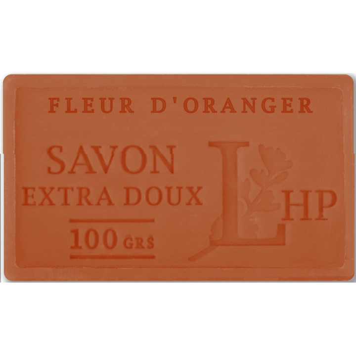 Sapun natural de Marsilia cu Flori de Portocal Fleur de Oranger 100g LHP Lavanderaie de Haute Provence