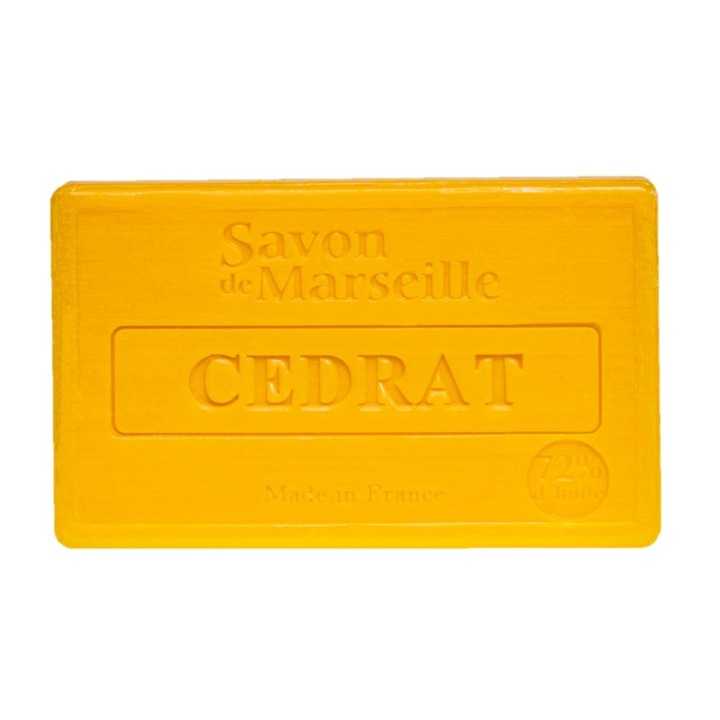 Sapun natural de Marsilia cu parfum Cedrat, 100g Le Chatelard 1802