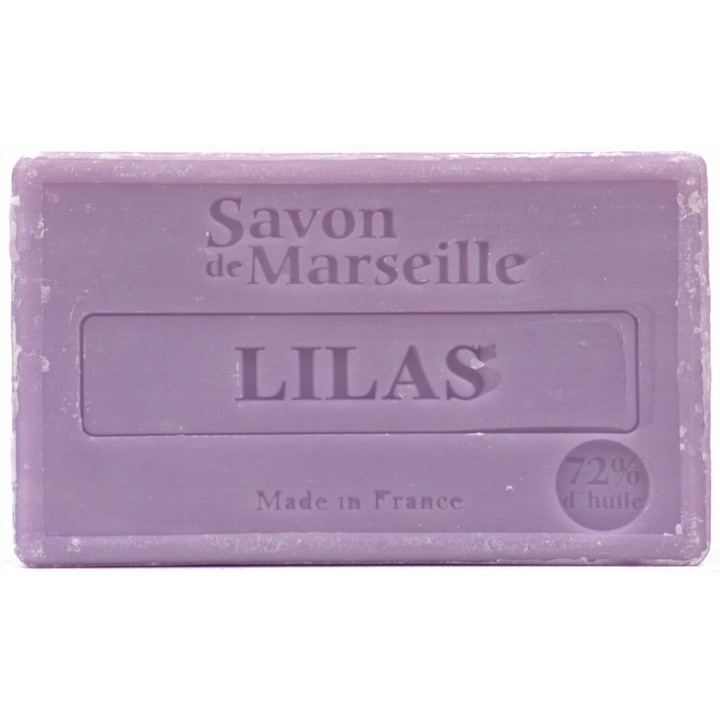 Sapun natural de Marsilia cu Liliac, 100g Le Chatelard 1802