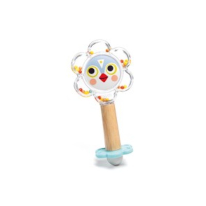 Érzékszervi babajáték, Babyflower, Djeco