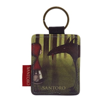 Breloc patrat Red Riding Hood Breloc patrat Red Riding Hood