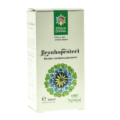 Tinctura Bronhoprotect, 50 ml, Steaua Divina