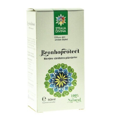 Tinctura Bronhoprotect, 50 ml, Steaua Divina