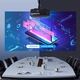 Videoproiector 1080p, FLZEN, 4200 Lumeni, Sistem De Operare Android, 2g + 16g, Bluetooth, 2,4G + 5G WIFI Dublu, Afisaj Fara Fir, Oglindire Ecran, Control Aplicatie, 50000 Ore, Difuzor Hifi, Negru