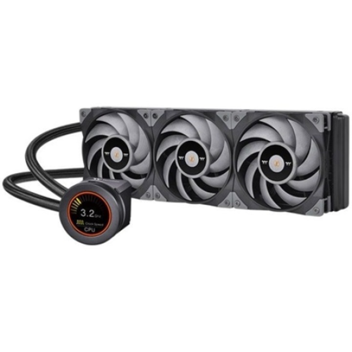 Thermaltake TOUGHLIQUID Ultra 360 All-In-One processzor vízhűtő fekete (CL-W323-PL12GM-A) - Processzor hűtő