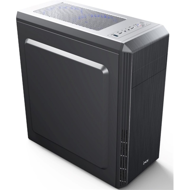 PC кутия MS, Черен, 420 x 198 x 440 mm