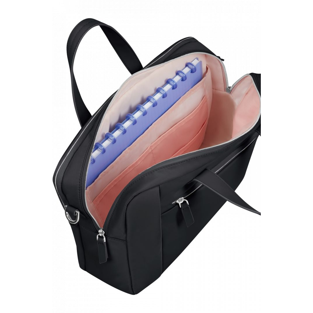 Servieta Samsonite Eco Wave 15,6" neagra (130663-1041)