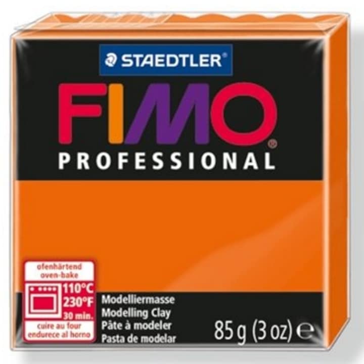 Пластилин, Fimo, 85 g, оранжев