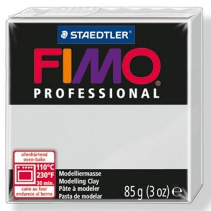 Fimo Gyurma, 85 g, égethető, "Professional", delfinszürke